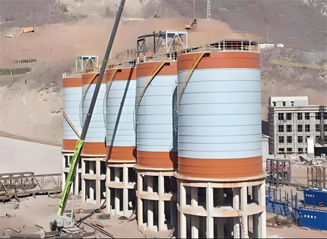 郧阳高架钢板仓