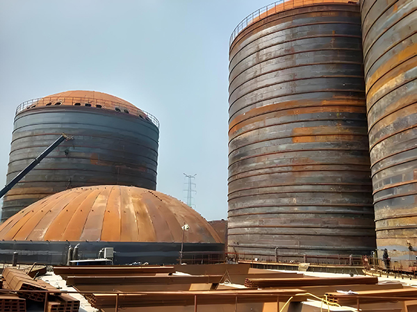 郧阳焦粉钢板仓